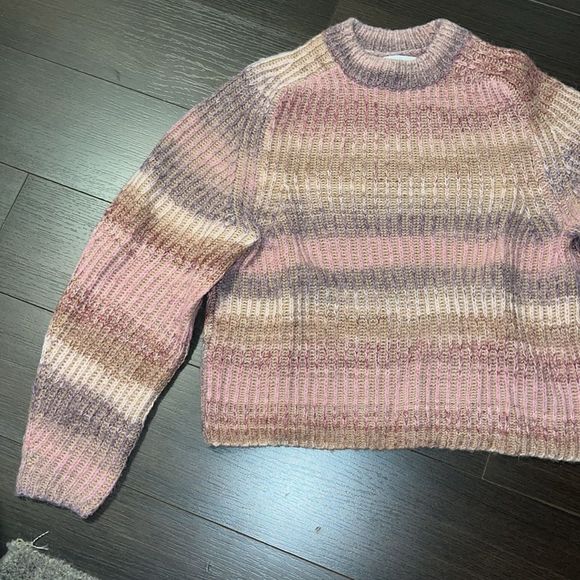 NAADAM SPACE DYE CREWNECK SWEATER, Small - Picture 7 of 9